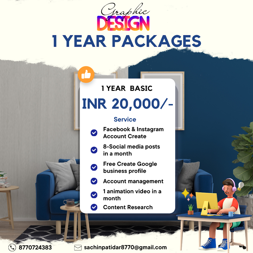 Digital Marketing Services in Ujjain | Graphic Designer | Video Editor in Ujjain