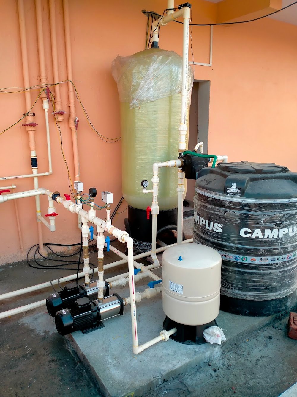 Water active sells and service