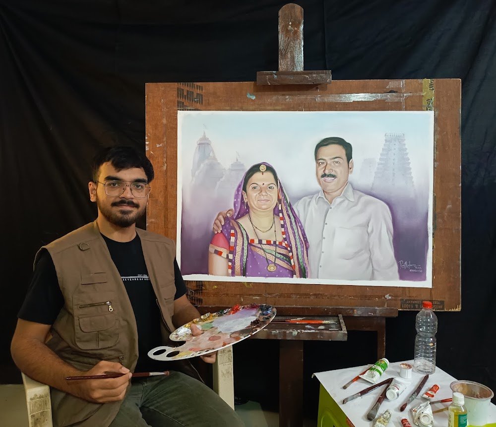 Punit Kadwane Art Studio, Ujjain