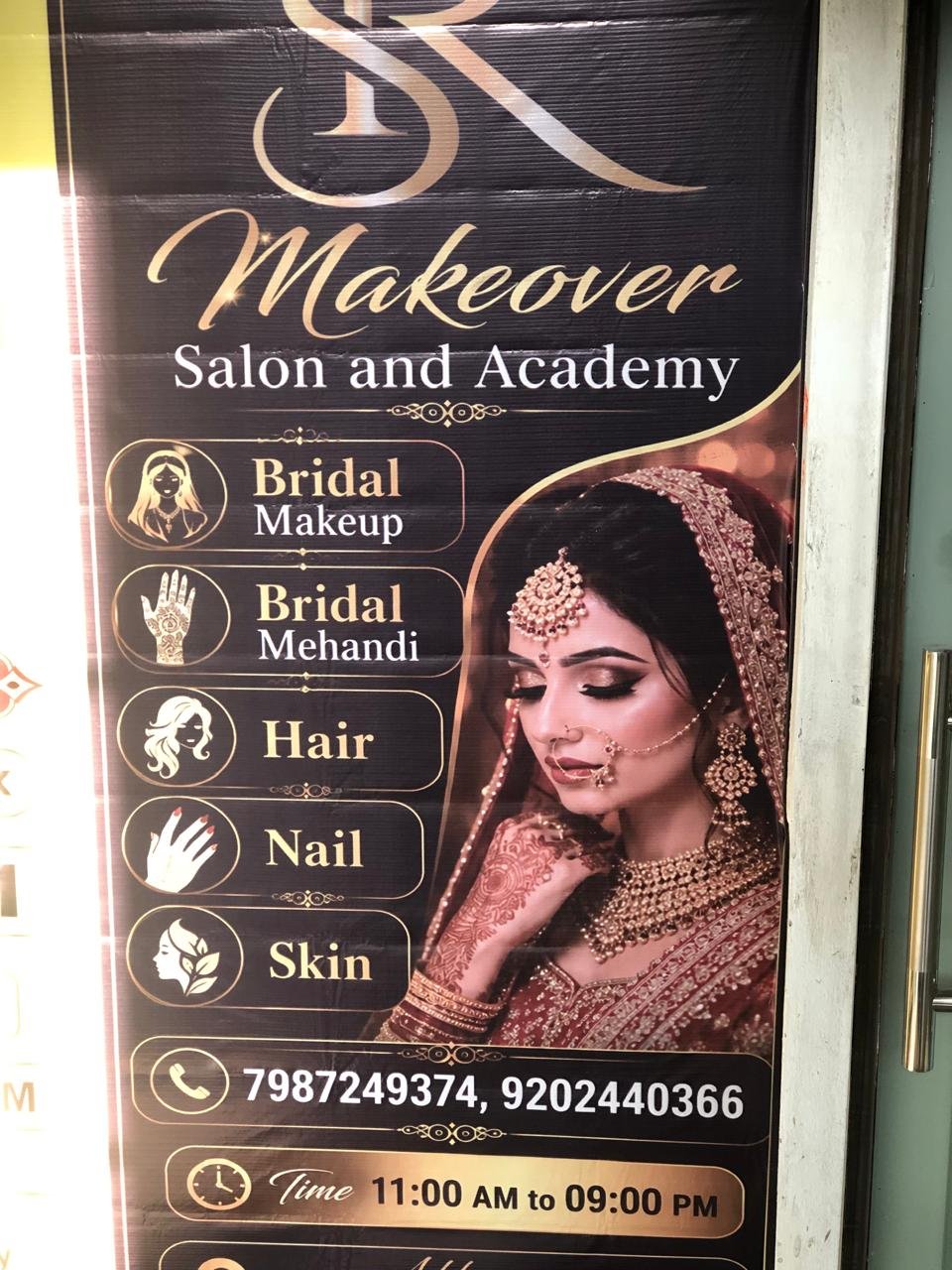 SR Makeover Salon and Academy, Ujjain