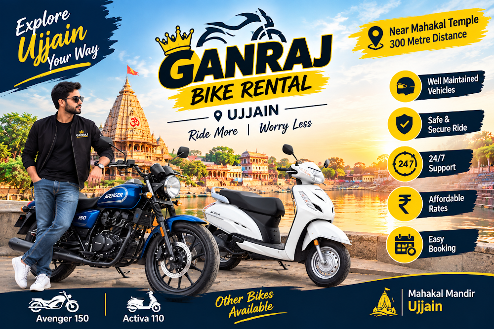 Ganraj Bike Rental Ujjain