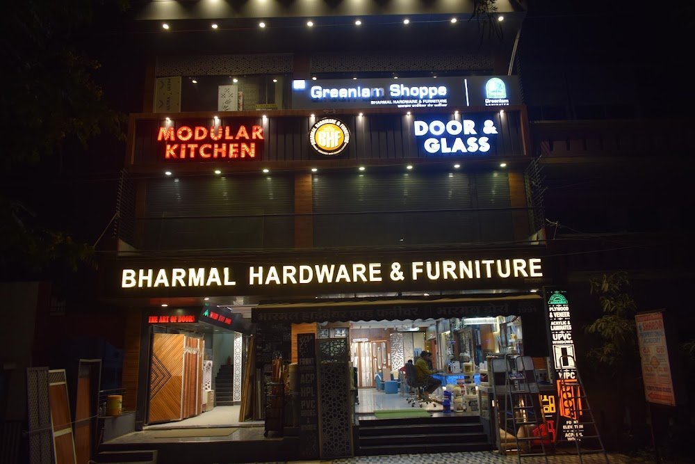 Bharmal Hardware & Furniture || Best Plywood And Hardware Shop | Modular Kitchen Shop | Mattress Foam Shop In Ujjain