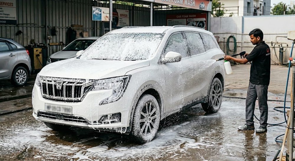 New Ganga car washing centre