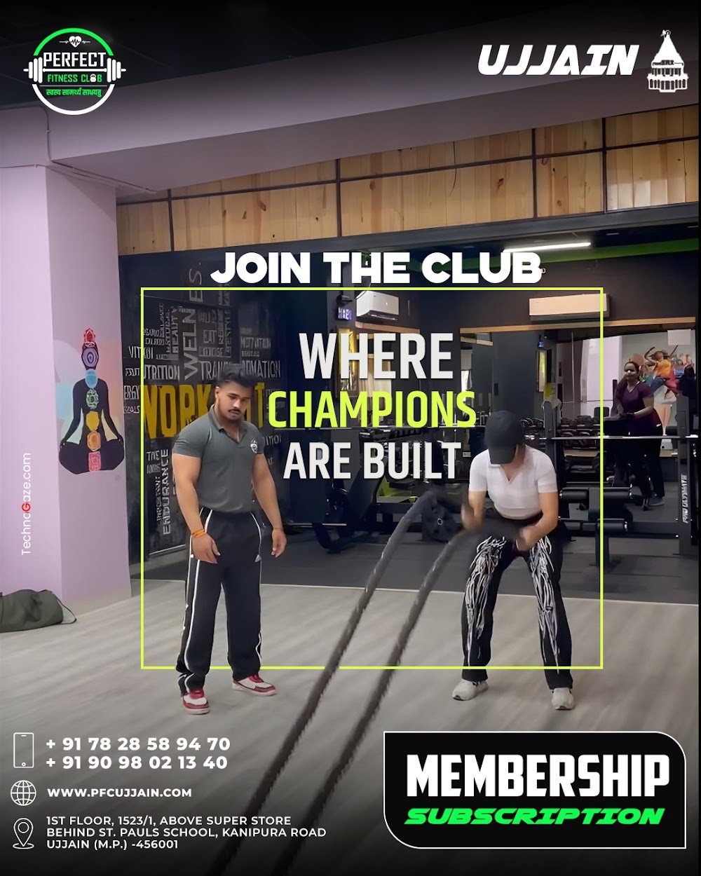 Perfect Fitness Club: Best Gym & Fitness Club in Ujjain | Professional Yoga and Zumba Training Centre