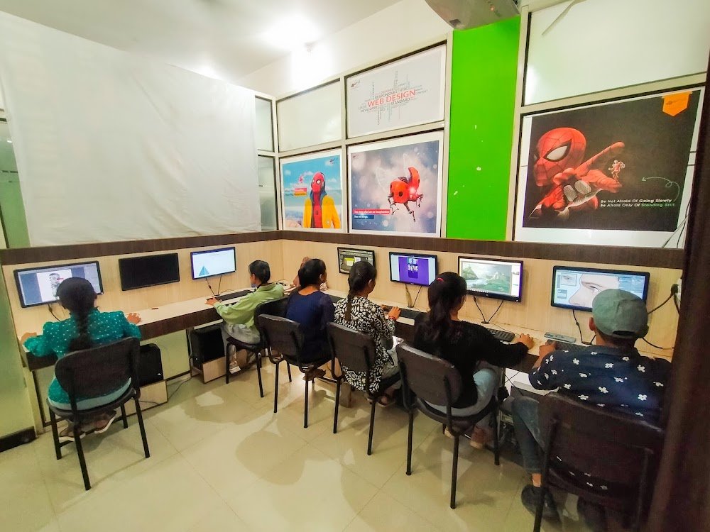 Bugs Animation Academy - Best Computer Institute in Ujjain for Graphic Design, Web Design, Digital Marketing & Coding.