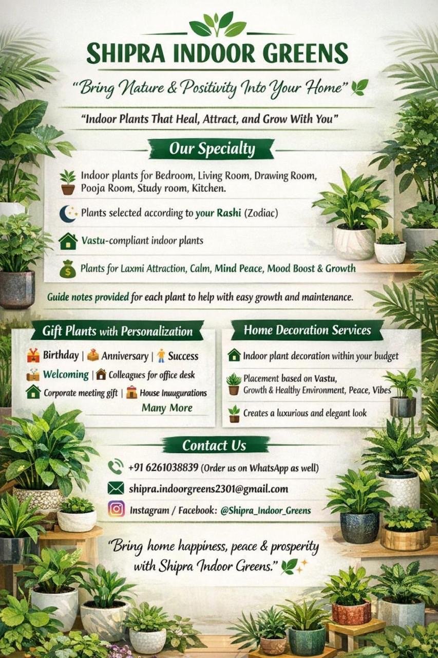 Shipra Indoor Greens