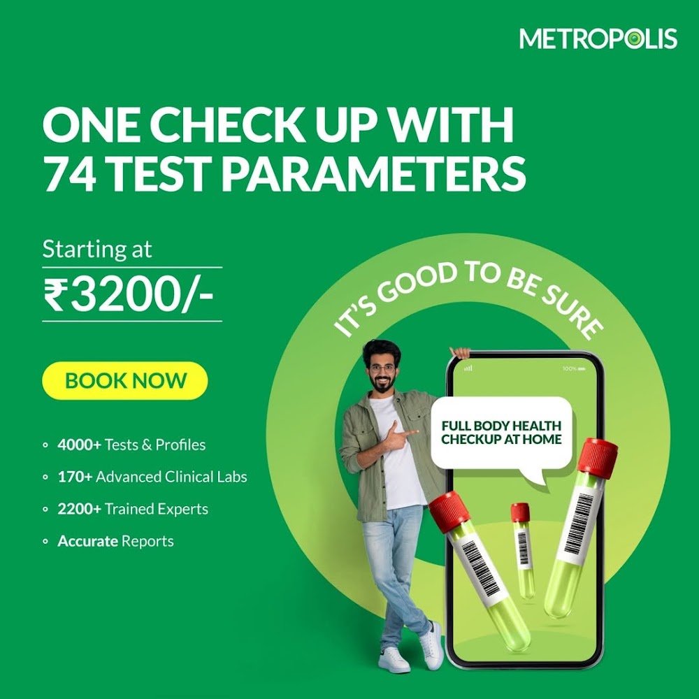 Metropolis labs & home collection centre Ujjain