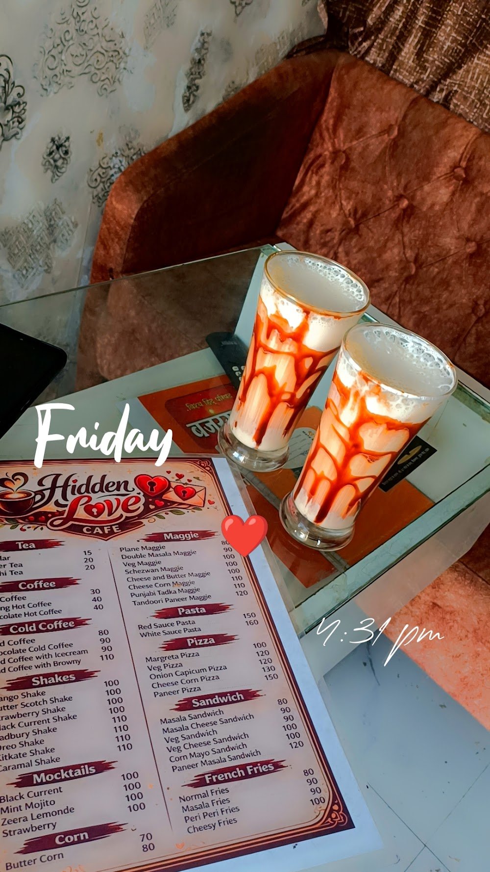 Hidden love cafe