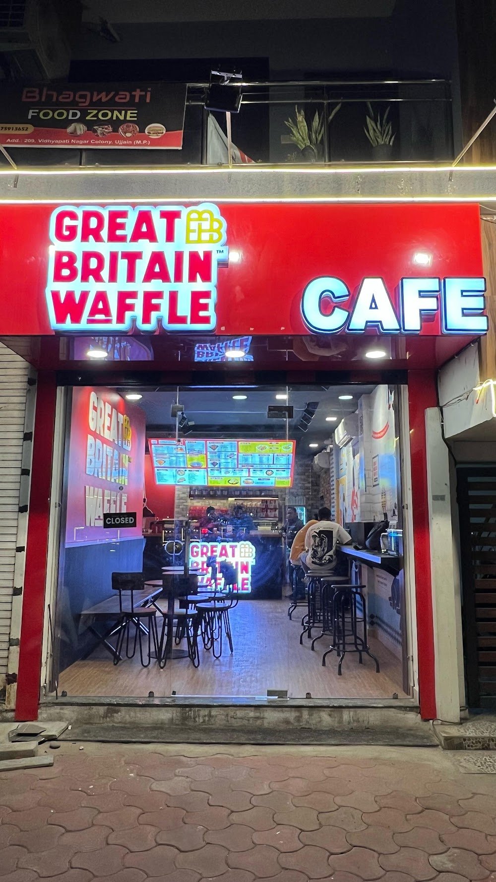 Great Britain Waffle - Ujjain
