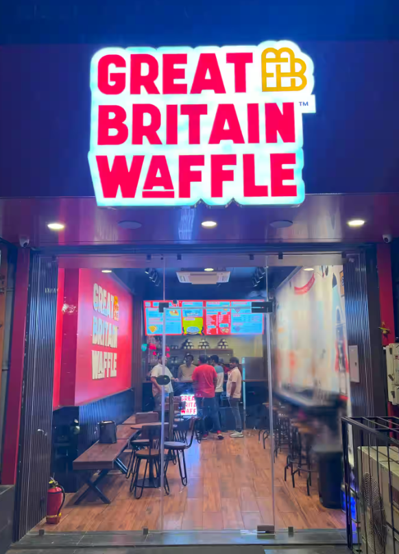 Great Britain Waffle - Ujjain
