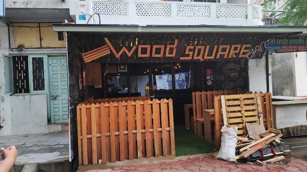 Wood square cafe