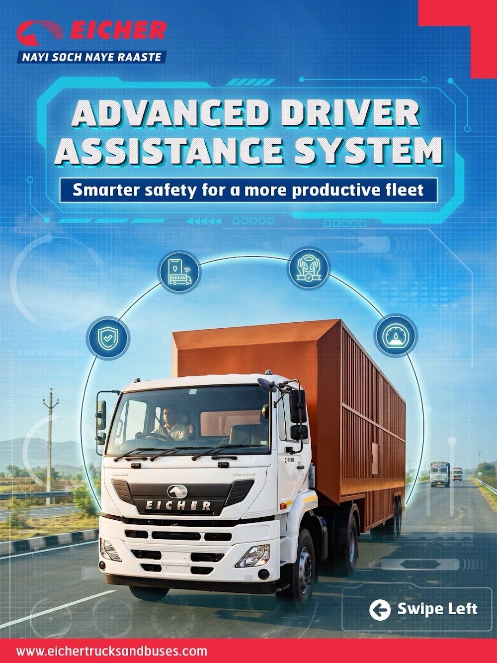 Eicher Trucks and Buses Service Center - Patel Motors, Ujjain, Kamed