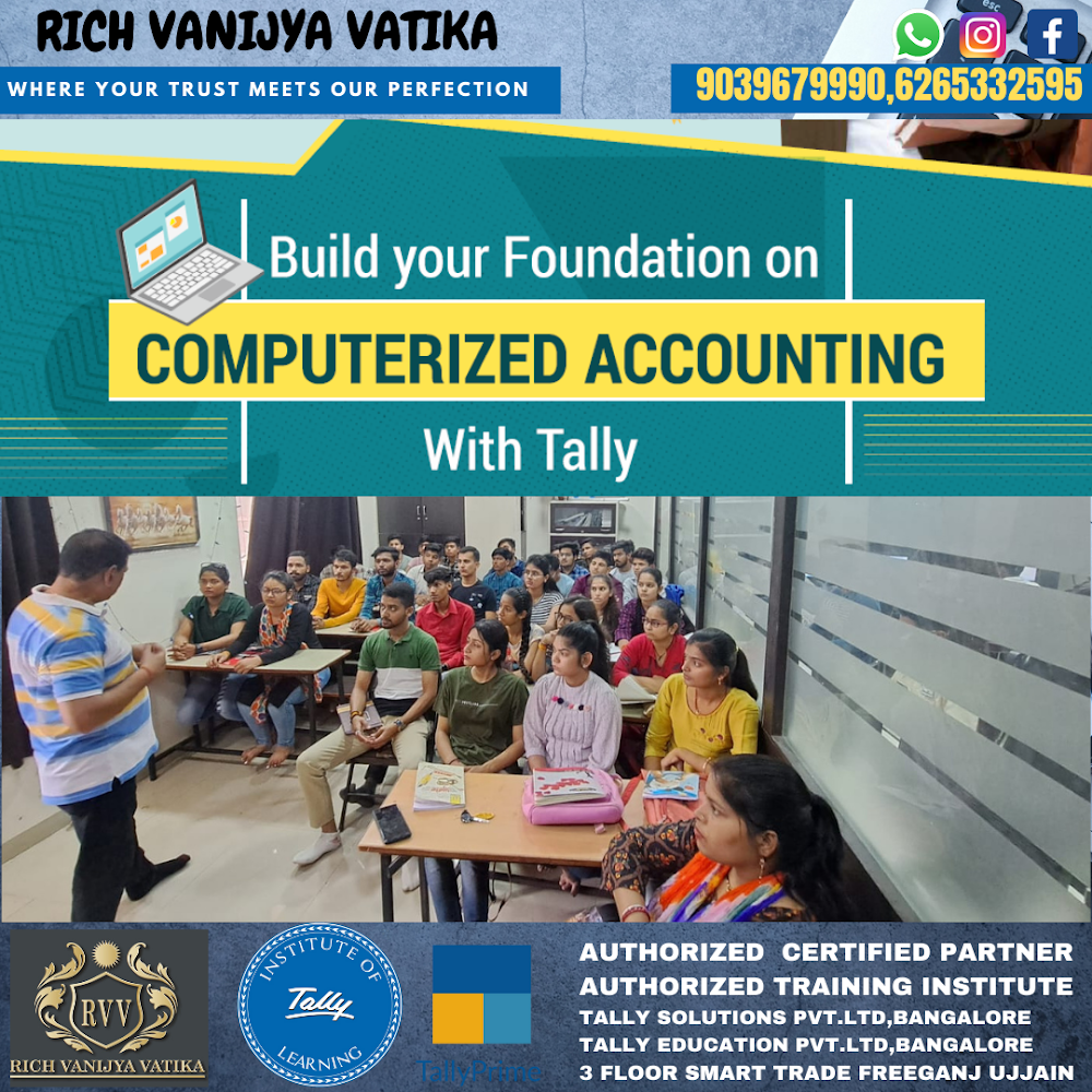 Rich Vanijya Vatika- Tally Education Authorised Partner(Tally Certified Partner)